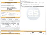 un gros plan d'une feuille de papier contenant des informations
