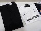 two pairs of black and white t - shirts with the logo of the walkers