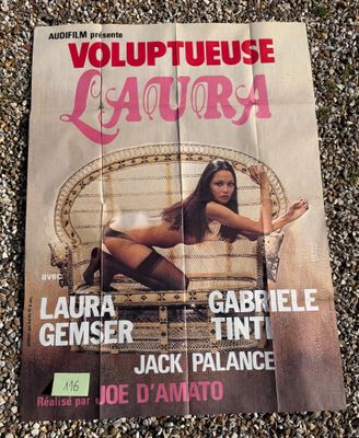 VOLUPTUEUSE LAURA. Film de Joe d’Amato, 1976.