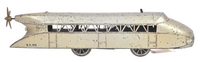 Märklin écart. O, Zeppelin Autorail gris métallisé S.