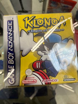 Jeu de GameBoy Advance Klonoa Empire of dreams