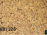 a close up of a cork board with numbers on it