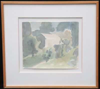 une image d'une image d'une peinture dans un cadre