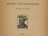 an old book with a picture of a man in a turban
