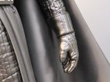 sideshot of a statue of darth vader from star wars the force awake
