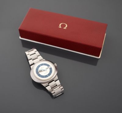 Omega Dynamic Genève Montre de sport en acier à mouvement au…