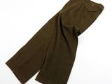 a close up of a pair of pants on a white surface