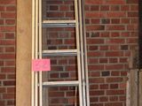 two ladders next to each other in a room