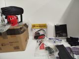 a box of items that are sitting on a table