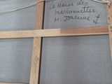 a picture of a window with a message written on it