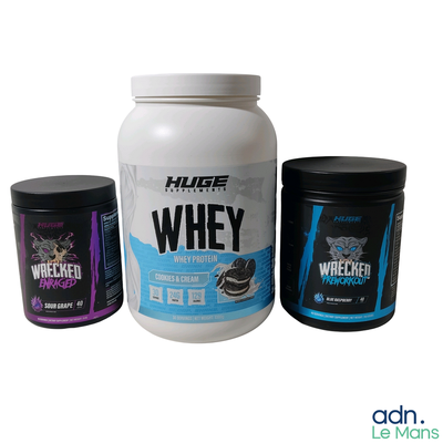 a jar of whey next to a jar of whey next to a jar of whey