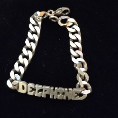 Gourmette en argent. 24g80 - Photo 1