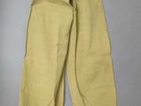 a close up of a pair of pants on a gray surface