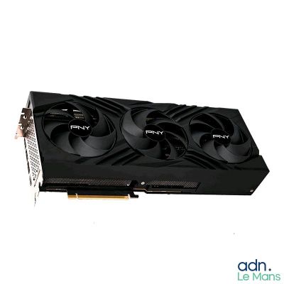 a close up of a video card on a white surface