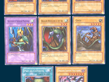 a lot of cards that are on the table