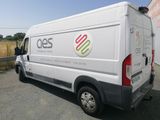 a white van parked on the side of the road
