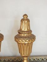 PAIRE DE CASSOLLETTES formant bougeoir en bronze ciselé et d… (photo 3)