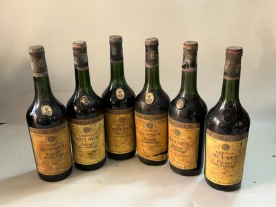 6 bouteilles Château MEYNEY 1964 Saint Estèphe ( 4 à 5 cm ét…