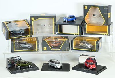 RENAULT COLLECTION, SCHUCO et NOREV ,8 voitures au 1/43ème, état neuf  - Photo 1