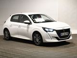 a picture of a white car parked in a garage
