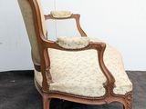 an image of a chair that is sitting on a cement floor