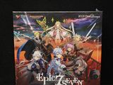 On voit ici la boîte du jeu de cartes « Epic Seven Dawn ».