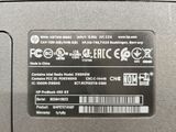 a close up of the back of a laptop computer