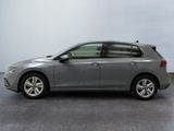 the volkswagen e - golf is parked in a large room