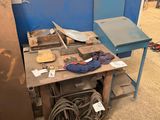 an image of a workbench in a garage