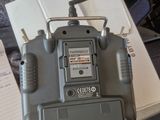 a radio that is sitting on top of a book