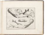 an old book with a drawing of two hands holding each other
