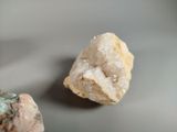 a rock and a rock that are sitting on a table