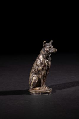 CHIEN ASSIS D'après BERTIN (non signé)