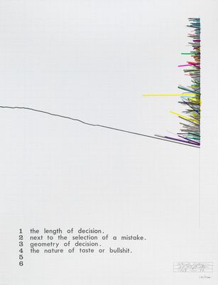 drawing of a line drawing of a person standing on top of a hill