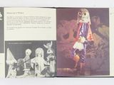 a book with pictures of a woman and a man