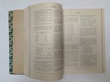 a book open to a page with numbers on it