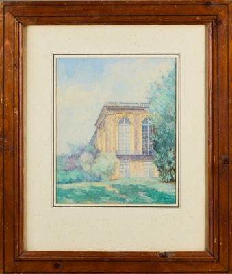 MOUREAUX (XXe siècle). "Trianon", 1933.