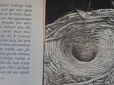 une image représentant un livre dans lequel figure l'image d'une pomme