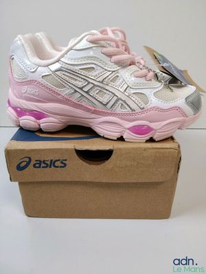 Chaussures pour tout-petits ASICS GEL-LYTEM blanches / argentées / roses