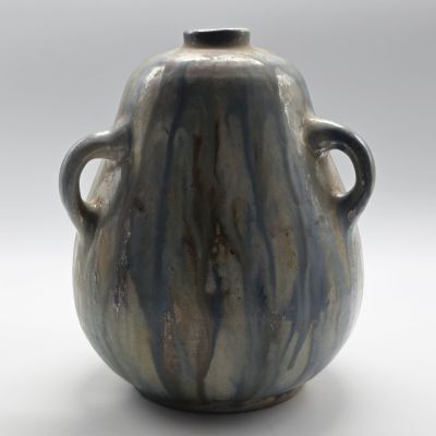 ROGER GURIN (1886 - 1954) - Vase de forme coloquinte en grès…