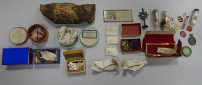 a lot of items that are on the table