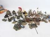 a lot of toy soldiers that are on the table