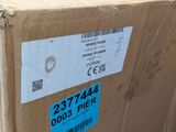 a box that has a label on it