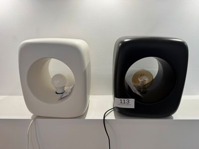 Lampe EDGE EBENE et EDGE ALBATRE