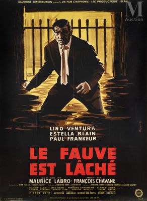 a movie poster for the film le fauve et lache