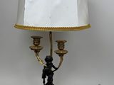 an image of a lamp that is on top of a table