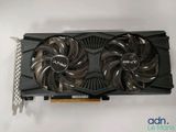 a close up of a video card with a fan on top of it