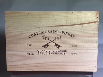 Château Saint-Pierre Grand Cru Classé, 6 bouteilles de 5 l, carton de 6