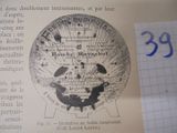 une image représentant une carte du monde sur une feuille de papier