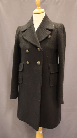 MAJE – Veste en 100% laine vierge taille 36, boutons métal doré, ...